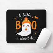 Adorable Halloween Ghost A Little Boo Is Almost Du Mousepad (Mit Mouse)