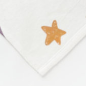 Adorable Halloween Ghost & Pumpkin Fleece Blanket (Ecke)