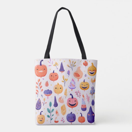 Adorable Halloween-Tasche | Gut für alle Altersgru Tasche (Rückseite)
