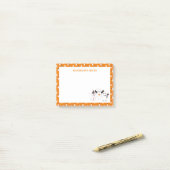 Adorable Halloween-Trick oder Tretgeister Post-it Klebezettel (Auf Schreibtisch)