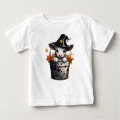 ADORABLE HALLOWEWEE KUHE IN EINEM BUCKET BABY T-SHIRT (Vorderseite)