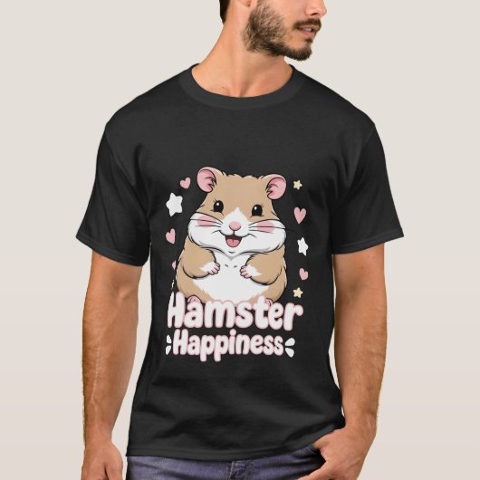 Adorable Hamster - Niedliches und spielerisches Ha T-Shirt (Vorderseite)