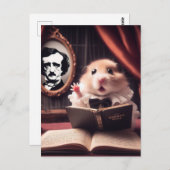 Adorable Hamster Poster Schauspieler Postkarte (Vorne/Hinten)