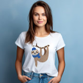 Adorable Hanukkah Sloth Tri-Blend Shirt