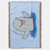 Adorable Happpoise Cartoon Illustration Decke (Vorderseite Vertikal)