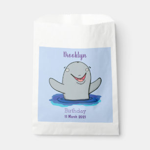 Adorable Happpoise Cartoon Illustration Geschenktütchen