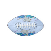 Adorable Happy Delphine Cartoon Illustration Football (Vorderseite)