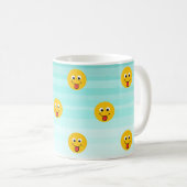 Adorable Happy Emoji Face-Sei immer glücklich Kaffeetasse (VorderseiteRechts)