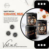 Adorable Happy Hexenmeister Keramik Tasse