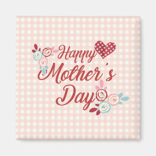 Adorable Happy Mother Day   Magnet
