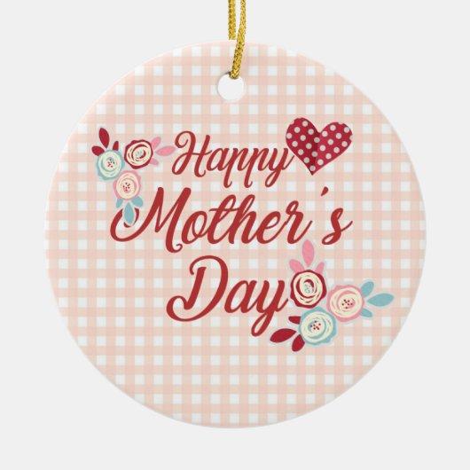 Adorable Happy Mother Day | Ornament (Vorne)