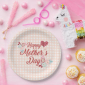Adorable Happy Mother Day | Papierplatte Pappteller (Party)