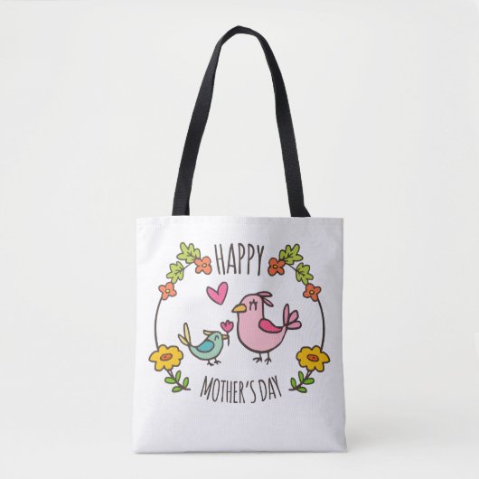 Adorable Happy Mother Day Tote Bag Tasche (Vorderseite)