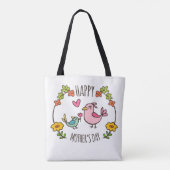 Adorable Happy Mother Day Tote Bag Tasche (Rückseite)