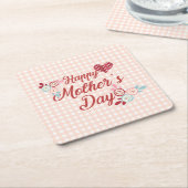 Adorable Happy Mother Day | UNTERSETZER (angewinkelt)