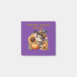 Adorable Hexenmäuse Halloween Charm für festes D Post-it Klebezettel
