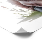 Adorable Hochland Kuh Druck. Poster (Ecke)