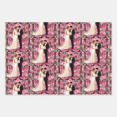 Adorable Hochzeit Geschenkpapier Set (Vorderseite 3)