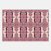 Adorable Hochzeit Geschenkpapier Set (Vorderseite)
