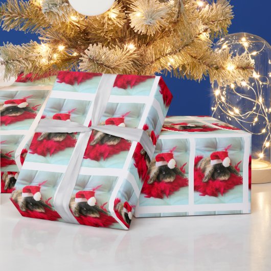 Adorable Holland Lop Weihnachtswrapping Paper Geschenkpapier (Feiertage)
