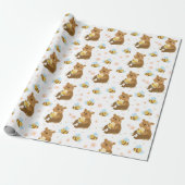 Adorable Honey Bears Geschenkpapier (Ungerollt)