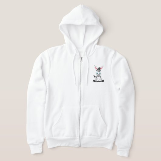 Adorable Hooves: Der Zebra-Arm Hoodie (Ablage )