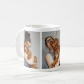 Adorable Hund Lover's Foto Collage Tasse (Vorderseite Links)