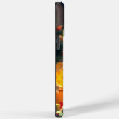 Adorable Hund sitzend in festlicher Umgebung Case-Mate iPhone Hülle (Rückseite / Rechts)