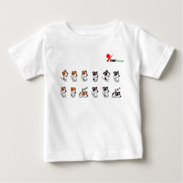 Adorable Hunde Baby T - Shirt