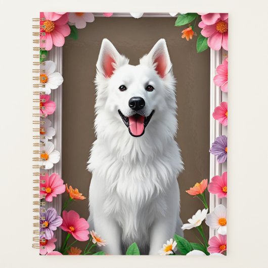 Adorable Hunde Gerahmt von Blume Planer (Vorderseite)