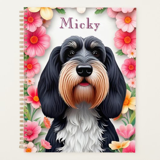 Adorable Hunde Gerahmt von Blume Planer (Vorderseite)