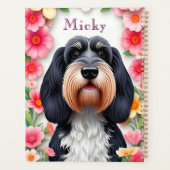 Adorable Hunde Gerahmt von Blume Planer (Rückseite)