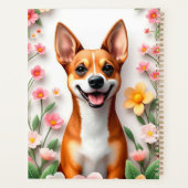 Adorable Hunde Gerahmt von Blume Planer (Rückseite)