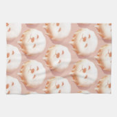 Adorable Hunde Gesicht Donut Geschirrtuch (Horizontal)
