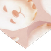 Adorable Hunde Gesicht Donut Tischdecke (Schrägansicht)