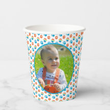 Adorable Hunde Regenbogen Wasserfarbe 1. Geburtsta