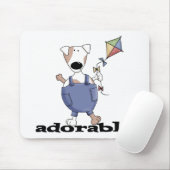Adorable Hunde T - Shirt und Geschenke Mousepad (Mit Mouse)