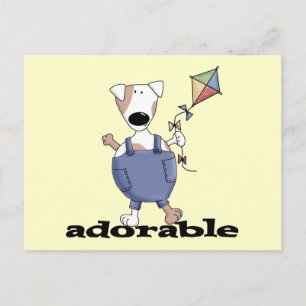 Adorable Hunde T - Shirt und Geschenke Postkarte