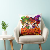 Adorable Hunde zu Halloween-Kostümen Kissen (Stuhl )