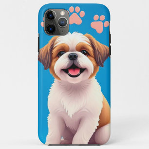 Adorable Hündin im Stil eines Cartoon Case-Mate iPhone Hülle