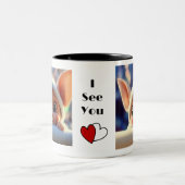 Adorable "Ich sehe dich" Kaffeezubereitung Tasse (Mittel)