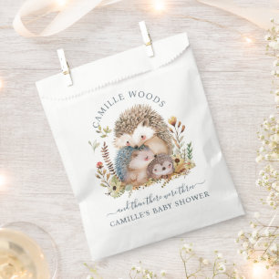 Adorable Igel Kinderdusche Geschenktütchen