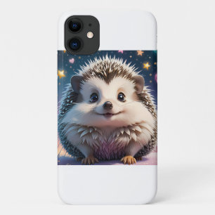 Adorable Igel mit Stars und Herzen Case-Mate iPhone Hülle