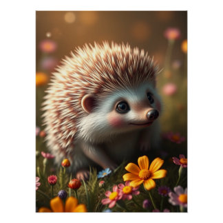 Adorable Igel Poster