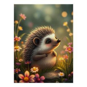 Adorable Igel Poster