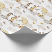 Adorable, in Gelb, Gelb verkleidete Schale Geschenkpapier (Ecke)