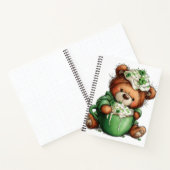 ADORABLE IRISH THEMED TEDDY BEAR NOTIZBLOCK (Innenseite)