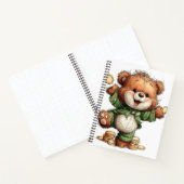 ADORABLE IRISH THEMED TEDDY BEAR NOTIZBLOCK (Innenseite)