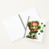ADORABLE IRISH THEMED TEDDY BEAR NOTIZBLOCK (Innenseite)