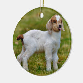 Adorable junge Boerziege Keramik Ornament (Links)